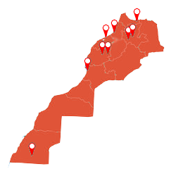 Maroc EMPIMO map